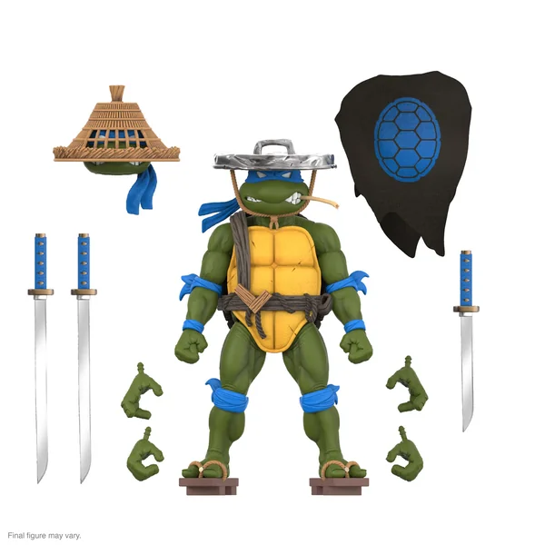 Ninja Nomad Leonardo figurine Ultimate Les Tortues Ninja TMNT Super7 18 cm