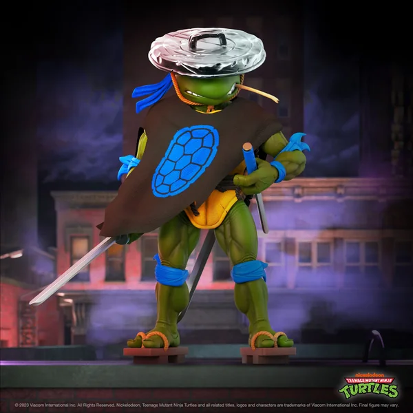 Ninja Nomad Leonardo figurine Ultimate Les Tortues Ninja TMNT Super7 18 cm
