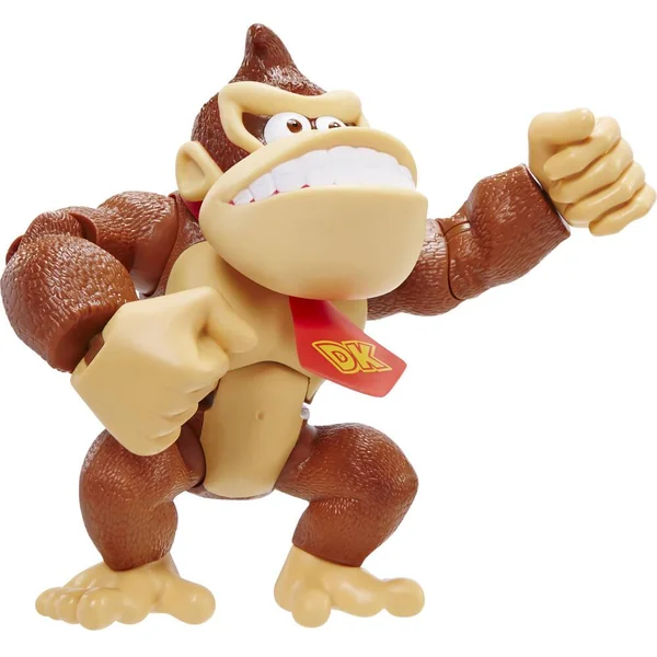 NINTENDO SUPER MARIO - FIGURINE DONKEY KONG DELUXE 15 CM