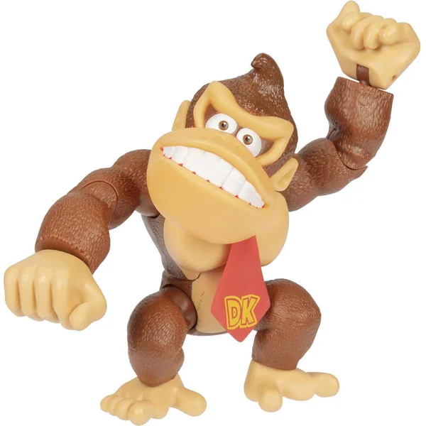 NINTENDO SUPER MARIO - FIGURINE DONKEY KONG DELUXE 15 CM