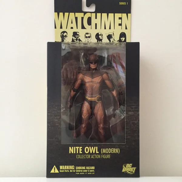 NITE OWL (Modern) WATCHMEN MOVIE COLLECTOR ACTION FIGURE DC COMICS SERIES 1 DC DIRECT