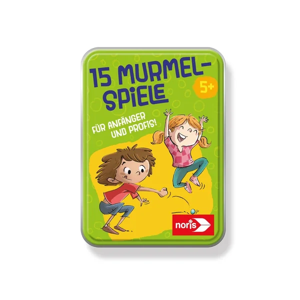 Noris - Outdoor Play Equipment - 15 Marble Games Set - 5+ Years - Skill Development