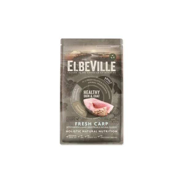 Nourriture ELBEVILLE Adulte Toutes Races Peau et Pelage Sains Carpe Fraîche 1,4kg