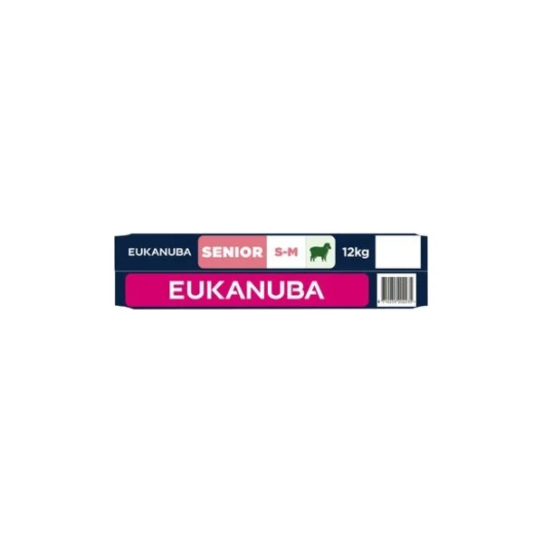 Nourriture EUKANUBA Senior Small and Medium riche en agneau 12 kg