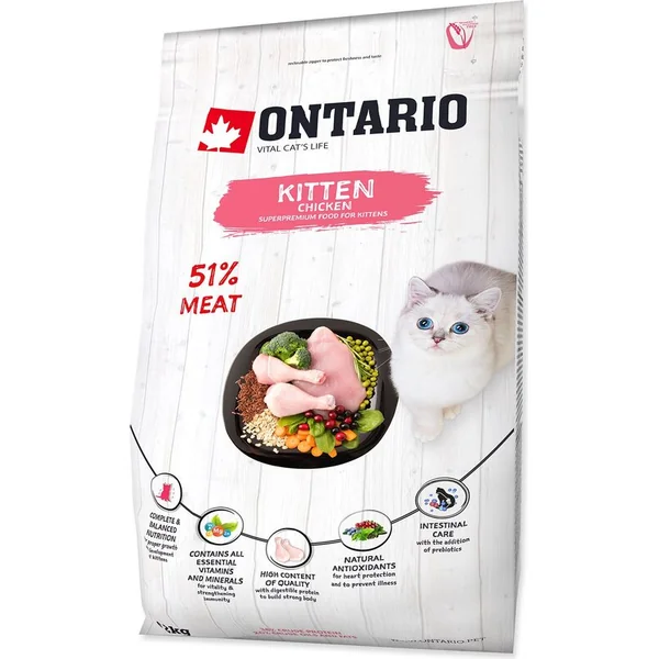 Nourriture Ontario Kitten Chicken 2kg