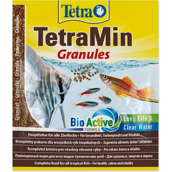 Nourriture Tetra Min Granules sachet 15g