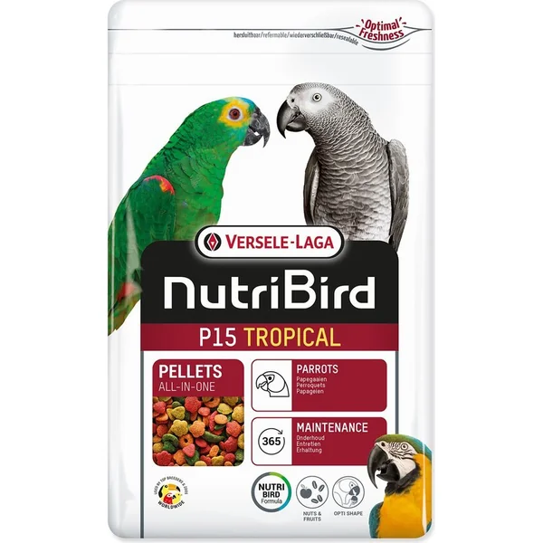 Nourriture Versele-Laga NutriBird P15 Tropical grand perroquet 1kg