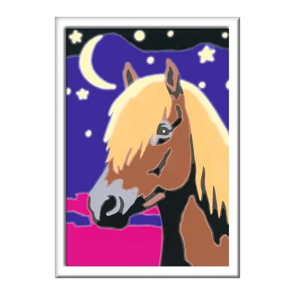 NUMÉRO D'ART MINI - CHEVAL DE NUIT