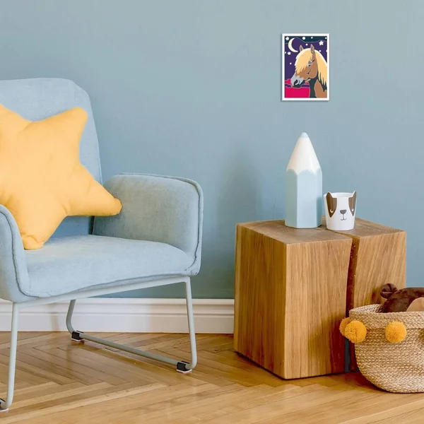 NUMÉRO D'ART MINI - CHEVAL DE NUIT