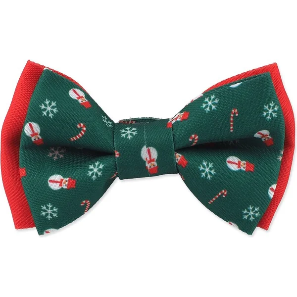 Nœud papillon Dog Fantasy Winter Tale Noël 10x6cm 2pcs