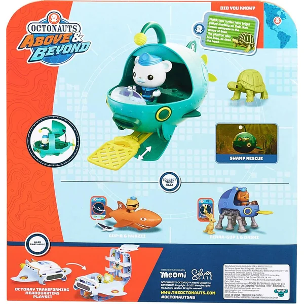 OCTONAUTS - FIGURINE ET VEHICULE BARNACLES ET GUP A