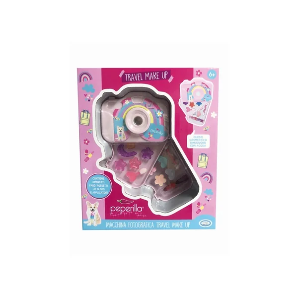 ODS - Makeup - Travel Make Up Camera Trousse - Pink - 6+ Years - Creative Role-Play