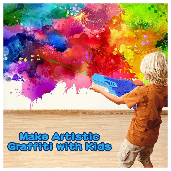 ODS - Outdoor Play Equipment - Splashmatic Pump Action Water Gun - 8m Range - 6+ Yrs