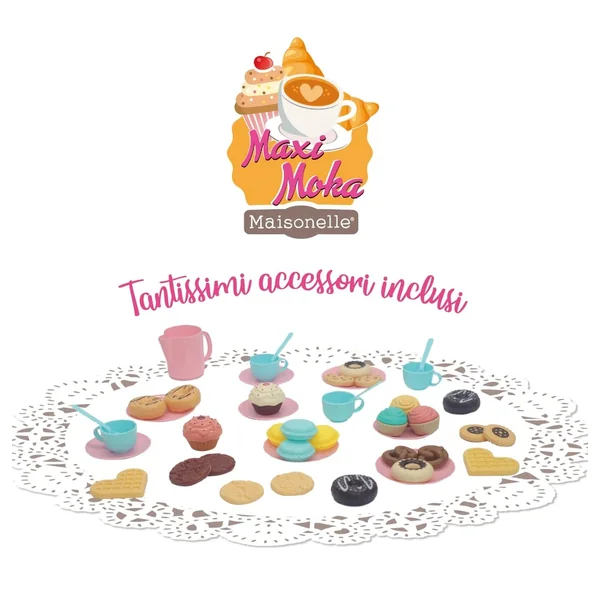 ODS - Pretend Professions - Maxi Moka Coffee Break Playset - Blue - 3 Years
