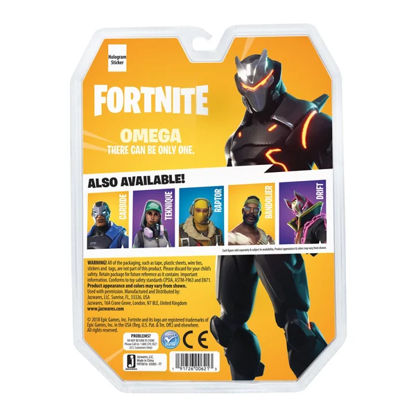 OMEGA FIGURINE FORTNITE EARLY GAME SURVIVAL KIT JAZWARES 10 CM
