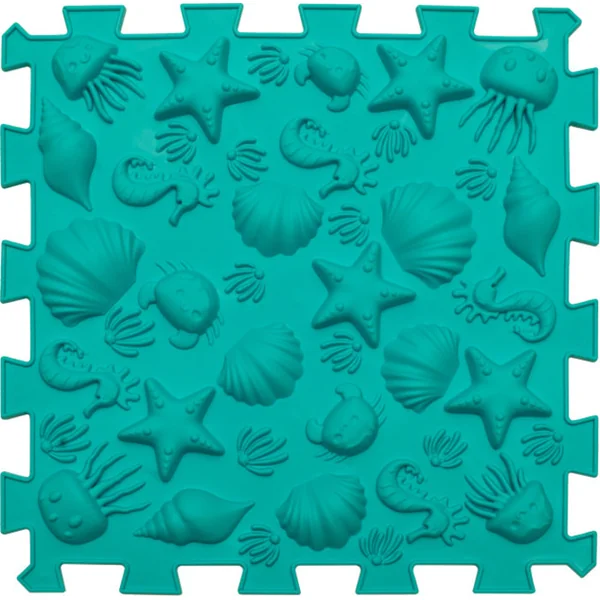 Ortek Tapis de massage Puzzle Mix Pastel 10 éléments