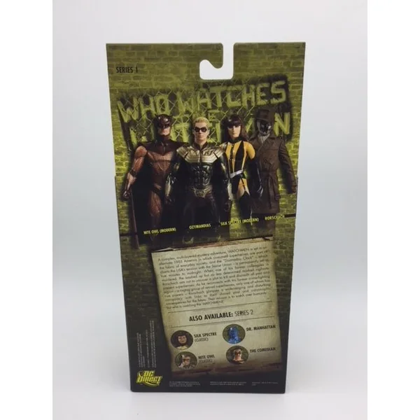 OZYMANDIAS WATCHMEN MOVIE COLLECTOR ACTION FIGURE DC COMICS SERIES 1 DC DIRECT