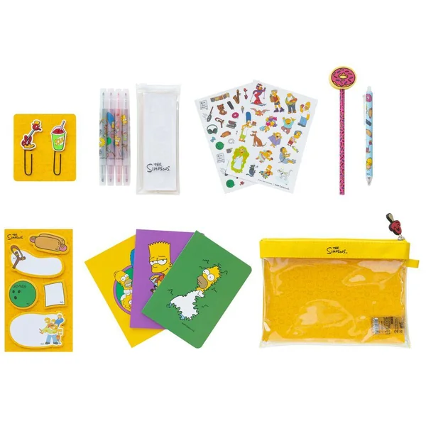 PACK DE PAPETERIE LES SIMPSON