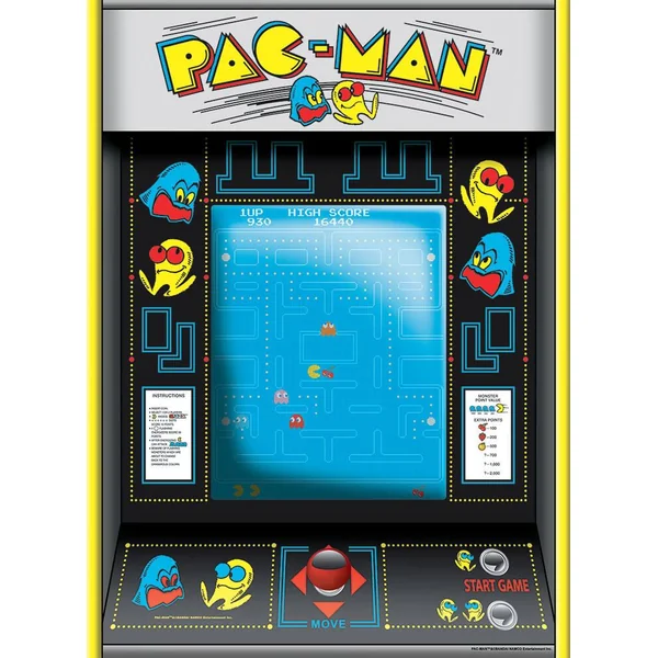 PAC-MAN - PUZZLE 500 PIECES - JEU D'ARCADE