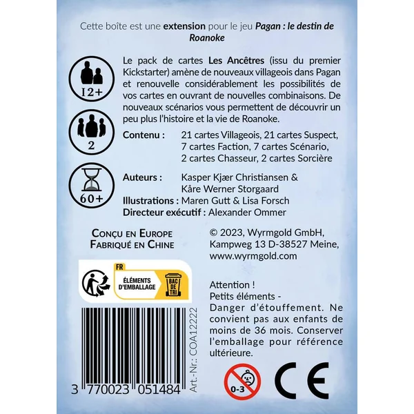 PAGAN - EXTENSION LES ANCETRES