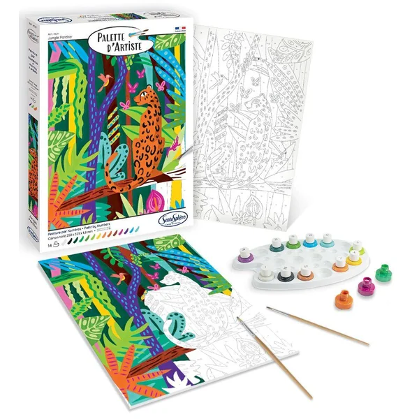 PALETTE D'ARTISTE JUNGLE PANTHER