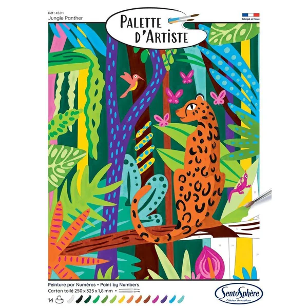 PALETTE D'ARTISTE JUNGLE PANTHER