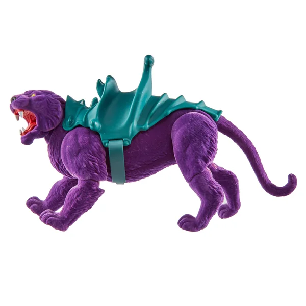 PANTHOR FLOCKED COLLECTORS EDITION FIGURINE MASTERS OF THE UNIVERSE ORIGINS MATTEL 14 CM