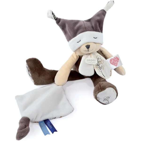 PANTIN OURS 1 DOUDOU - 3 HISTOIRES - GRIS