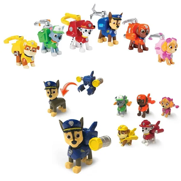 PAT'PATROUILLE - FIGURINE SAC A DOS TRANSFORMABLE