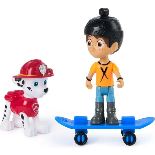 Paw Patrol héros avec figurine Marshall