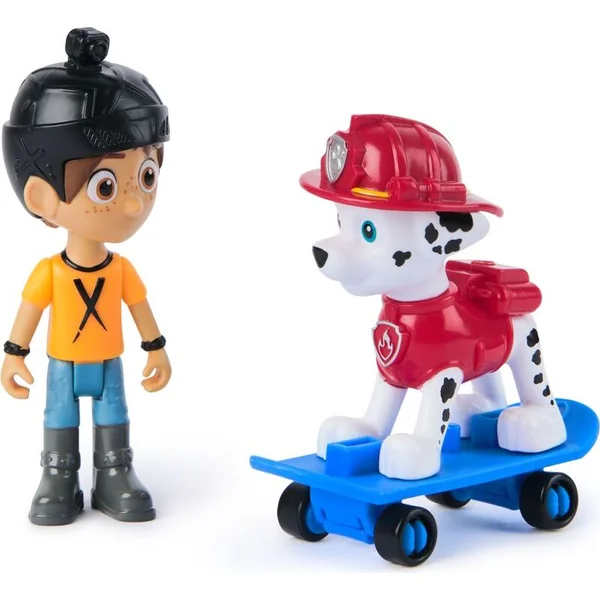 Paw Patrol héros avec figurine Marshall