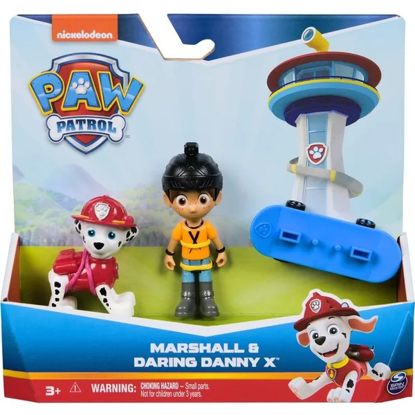 Paw Patrol héros avec figurine Marshall