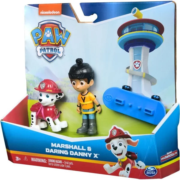 Paw Patrol héros avec figurine Marshall