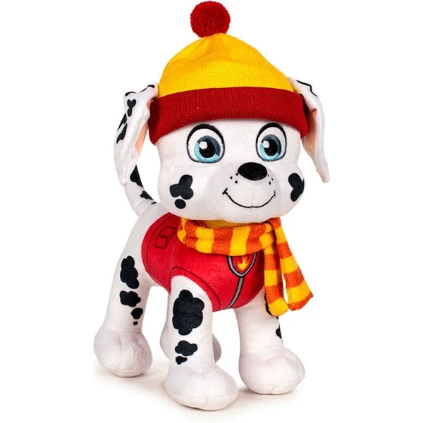 PAW PATROL Marshall peluche d'hiver 30cm