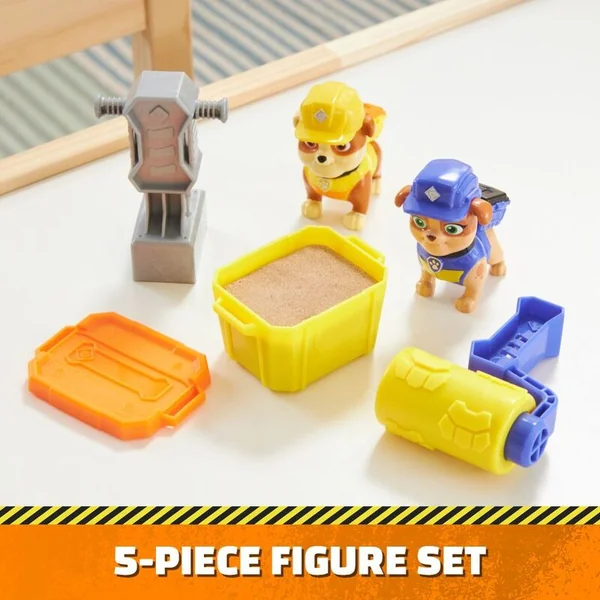 Paw Patrol Rubble et son équipe – Rubble et Mix figurines avec accessoires