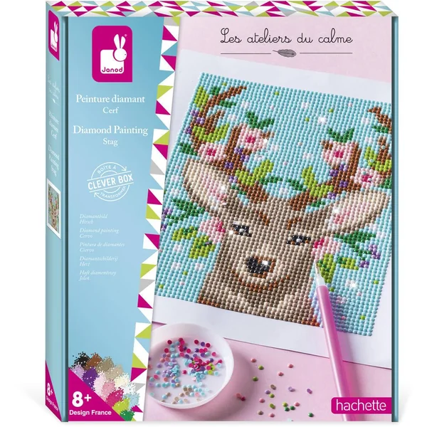 PEINTURE DIAMANT CERF