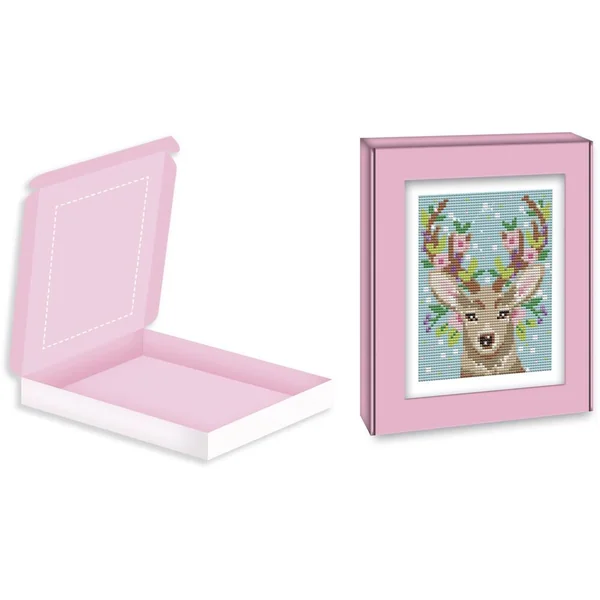 PEINTURE DIAMANT CERF