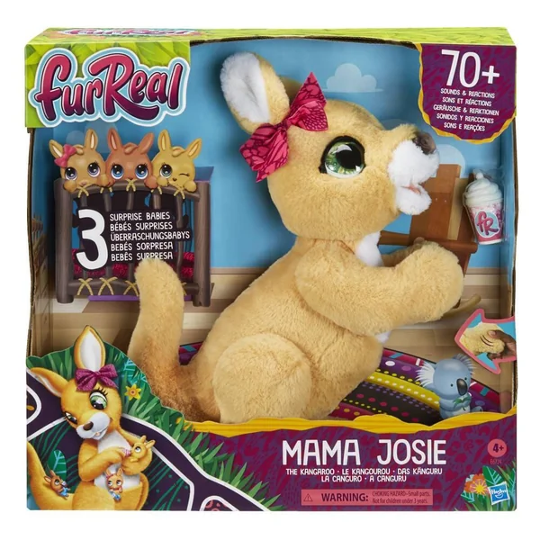 PELUCHE INTERACTIVE MAMA JOSIE KANGOUROU