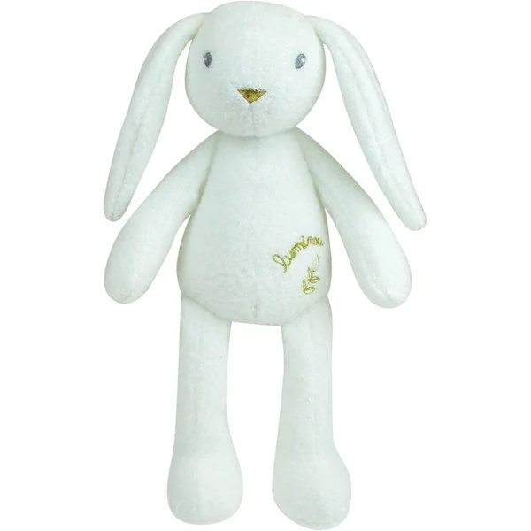 PELUCHE LUMINOU LAPIN BLANC 30 CM