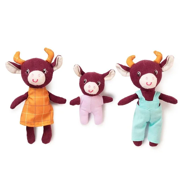 PELUCHES ROSALIE SET DE MINI PERSONNAGES