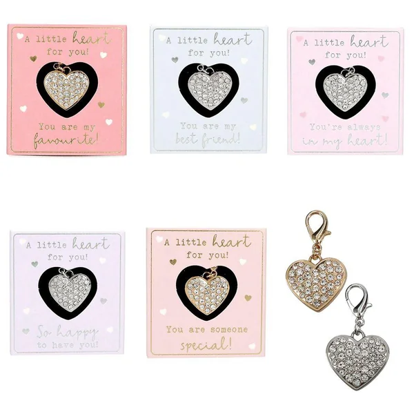 PENDENTIF GLAMOUR HEART CHARMS