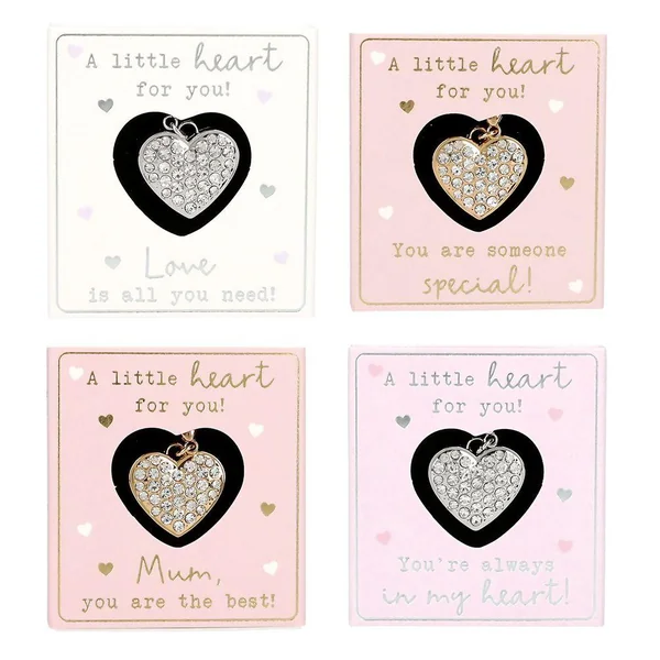 PENDENTIF GLAMOUR HEART CHARMS