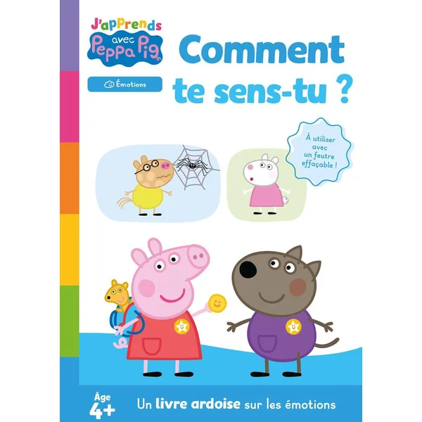 PEPPA PIG - J'APPRENDS AVEC PEPPA - COMMENT TE SENS-TU ?