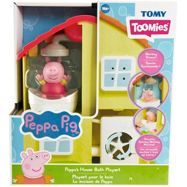PEPPA PIG - PLAYSET DE BAIN MAISON DE PEPPA