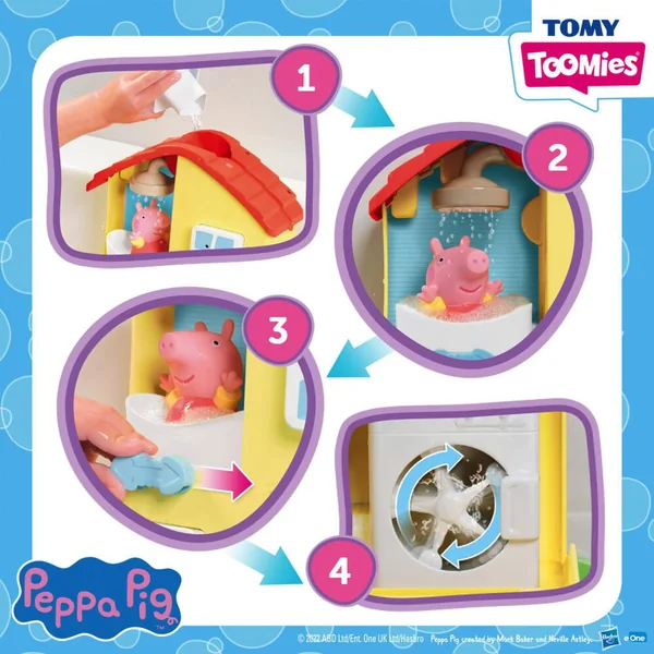 PEPPA PIG - PLAYSET DE BAIN MAISON DE PEPPA