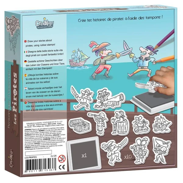 PERSONNAGES A TAMPONNER - LES PIRATES