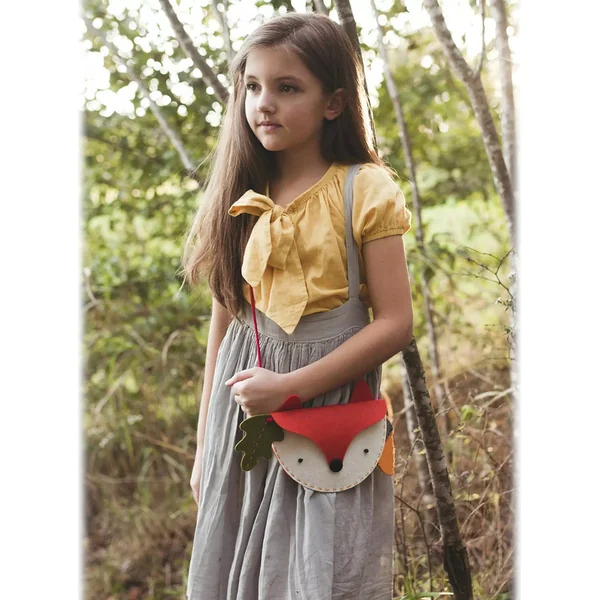 Petit Collage Coffret créatif Sac à main renard