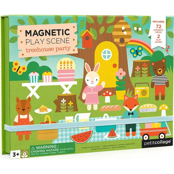 Petit Collage Théâtre magnétique Maison des animaux