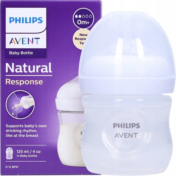 Philips AVENT Biberon Natural Response 125 ml, 0m+