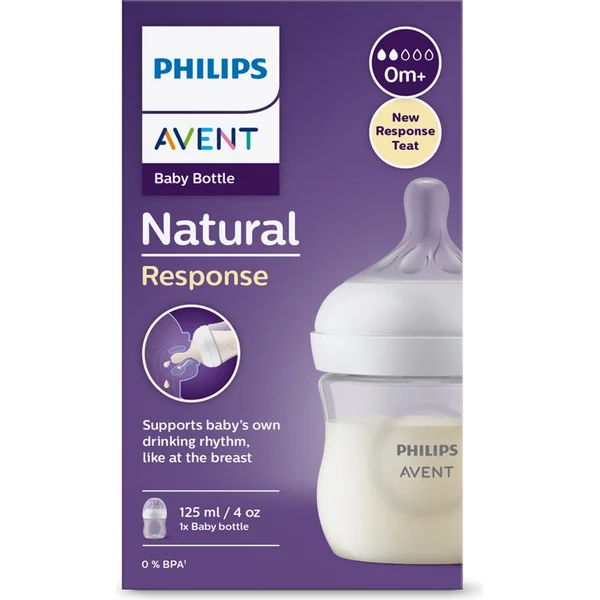 Philips AVENT Biberon Natural Response 125 ml, 0m+